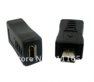 Micro USB to Mini USB Connector For Sale